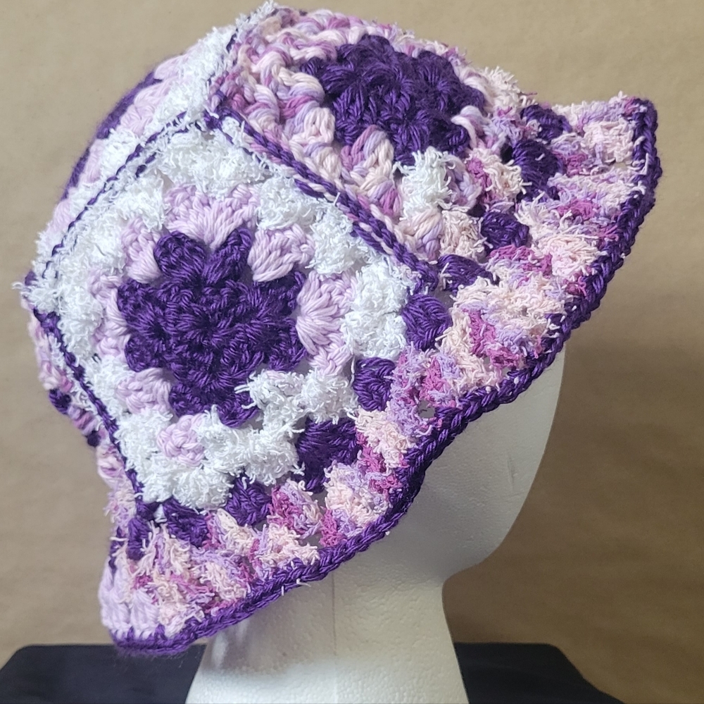 Crochet Bucket Hat - Picture 2 of 5